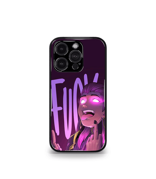 Girly Fuck Psych Trippy Premium Glossy Case.