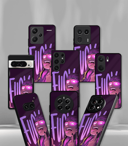 Girly Fuck Psych Trippy Premium Glossy Case.