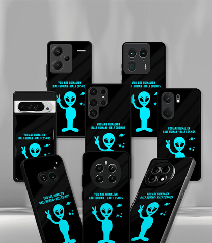 Humaliens Psych Trippy Premium Glossy Case.