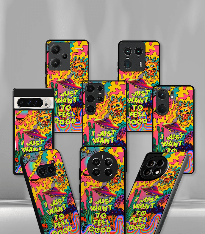 psych trippy premium glossy case compatible for every phone models.