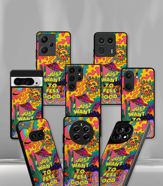 Psych Trippy Premium Glossy Case compatible for every phone models.
