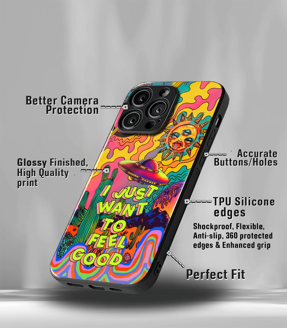 psych trippy premium glossy case compatible for every phone models.