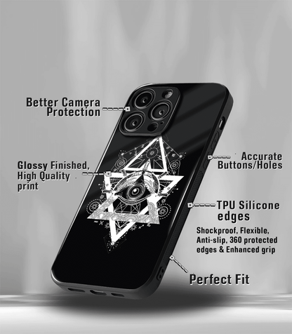 Illuminati Psych Trippy Premium Glossy Case.