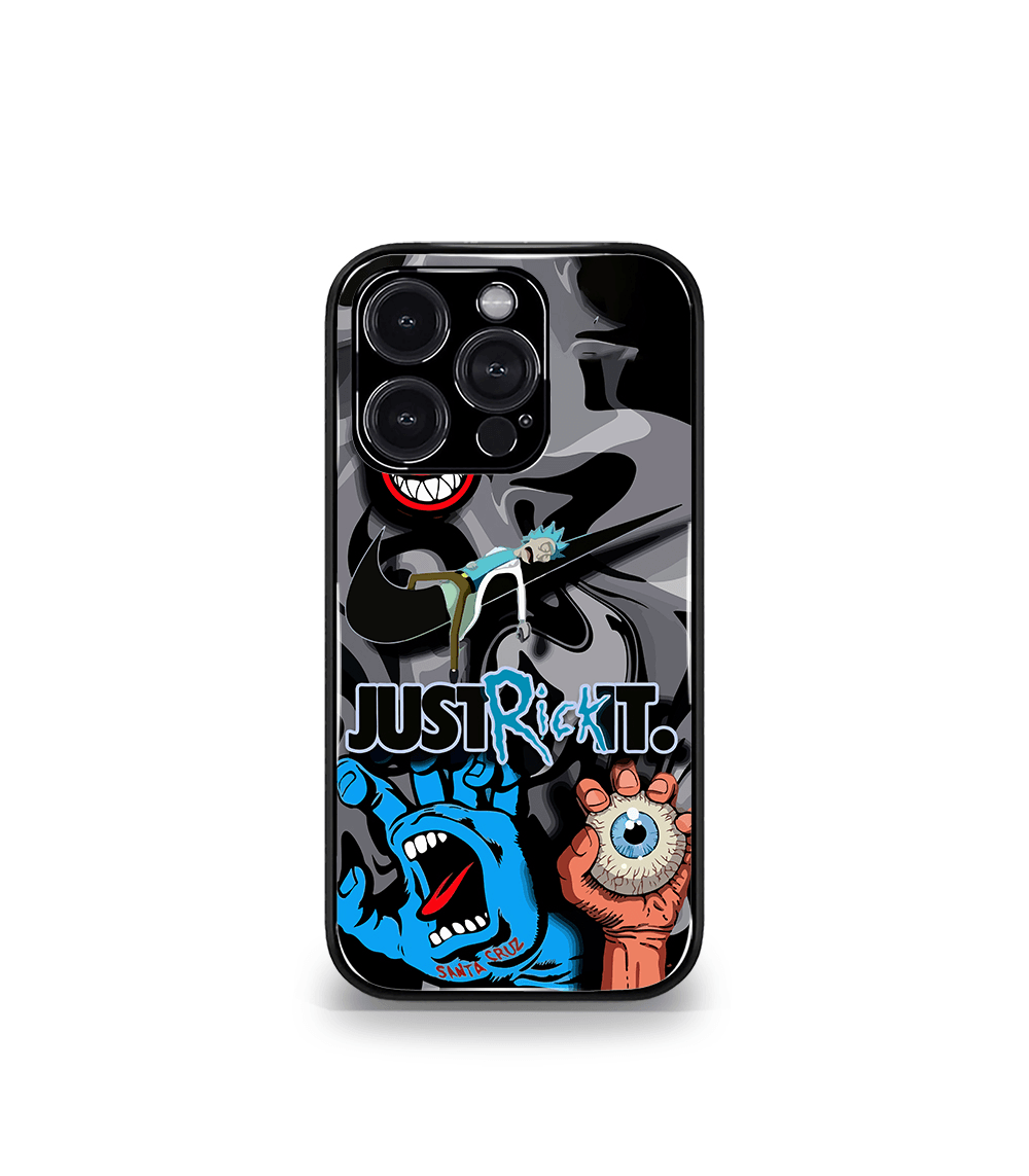 just rick it psych trippy premium glossy case.