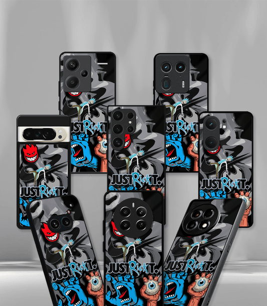 Just Rick It Psych Trippy Premium Glossy Case.