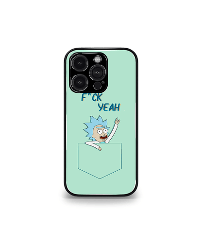 Fuck Yeah Morty Psych Trippy Premium Glossy Case.