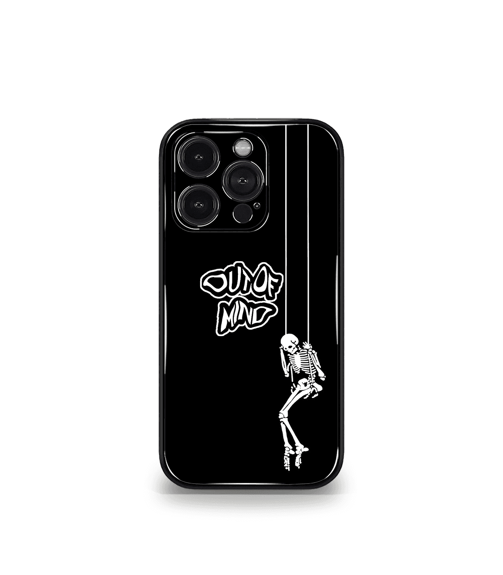 out of mind psych trippy premium glossy case.
