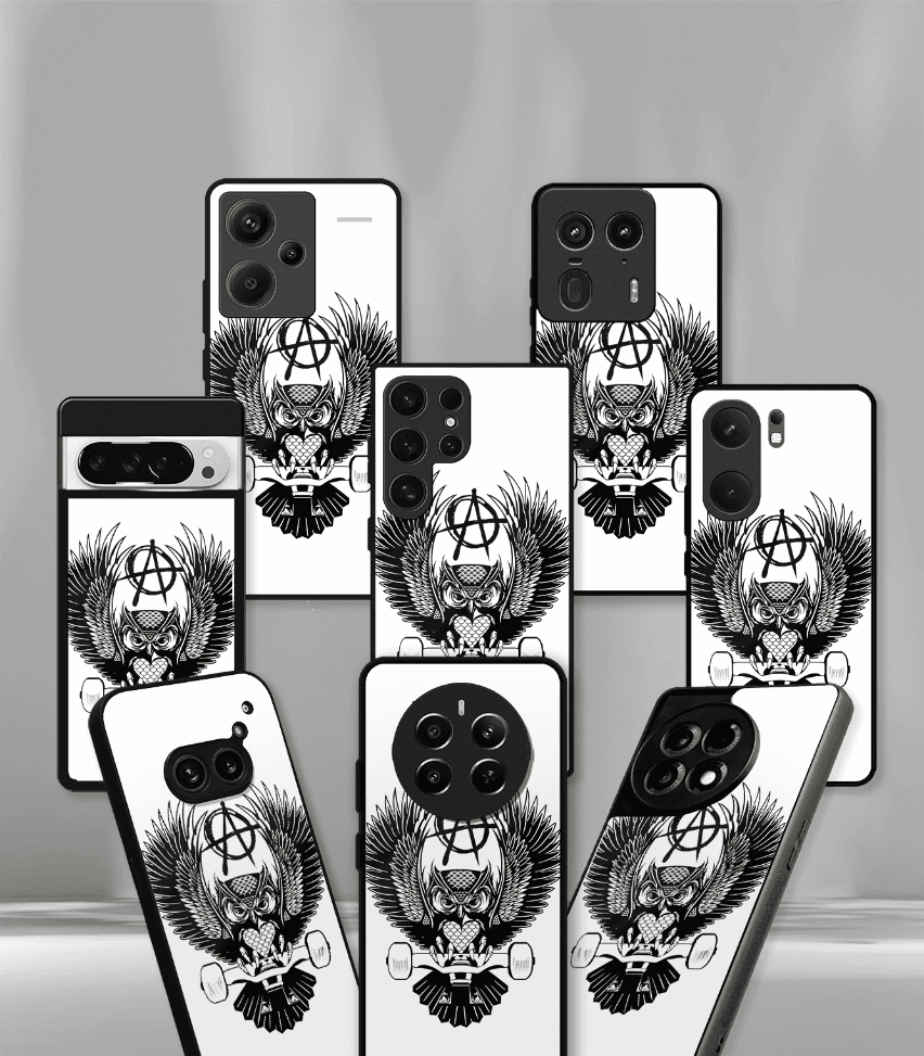 psych trippy premium glossy case compatible for every phone models.