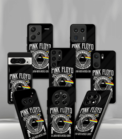 Pink floyd Black Psych Trippy Premium Glossy Case.