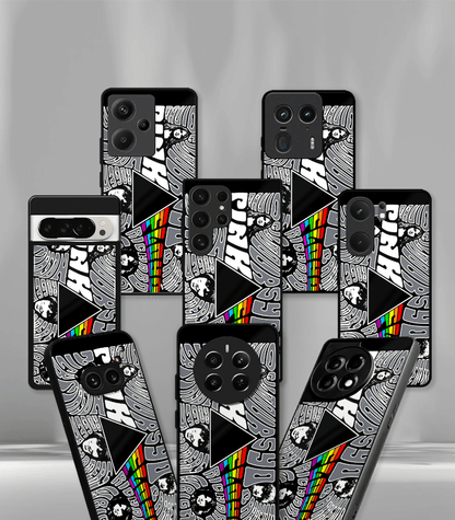 Pink Floyd Prism Psych Trippy Premium Glossy Case.