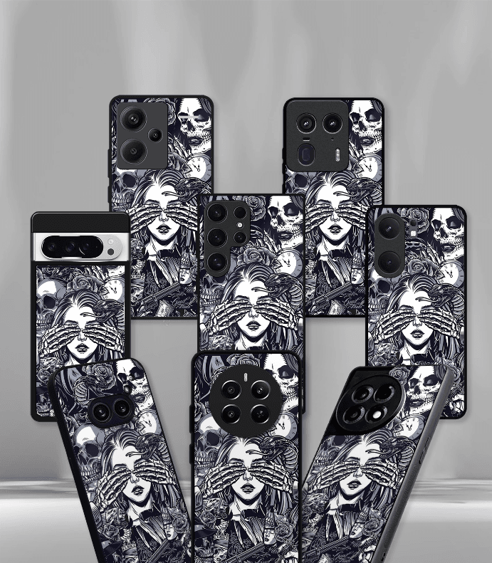 psych trippy premium glossy case compatible for every phone models.