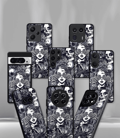 Psych Trippy Premium Glossy Case compatible for every phone models.