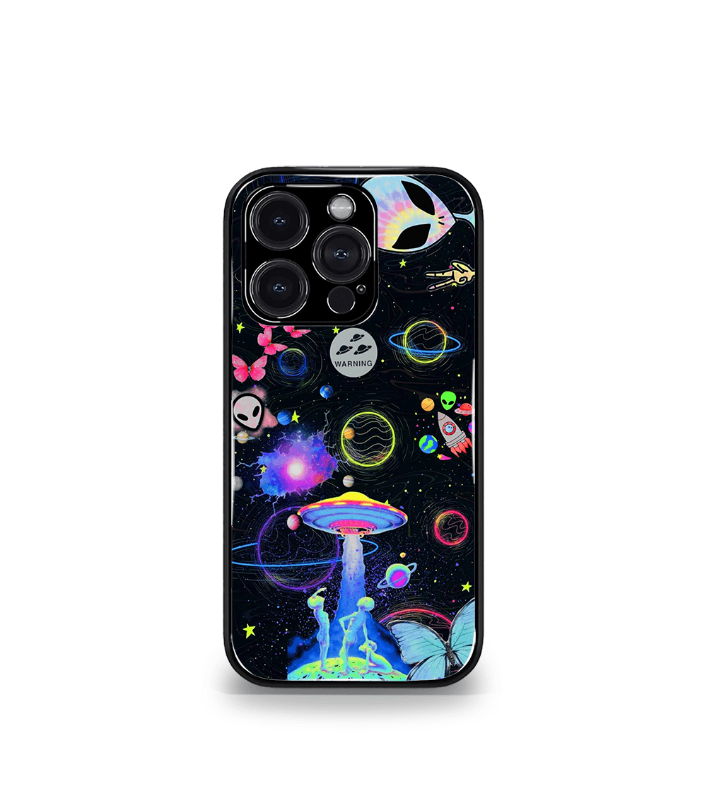 space team psych trippy premium glossy case.