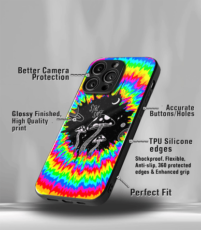 Mushrooms Psych Trippy Premium Glossy Case.