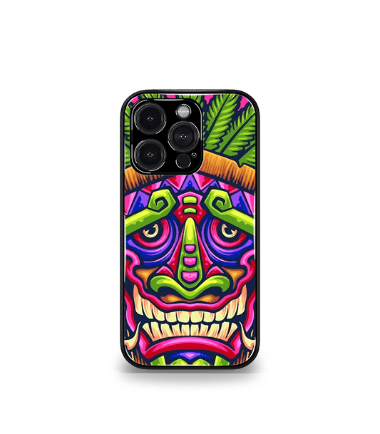 Devil Face Psych Trippy Premium Glossy Case.