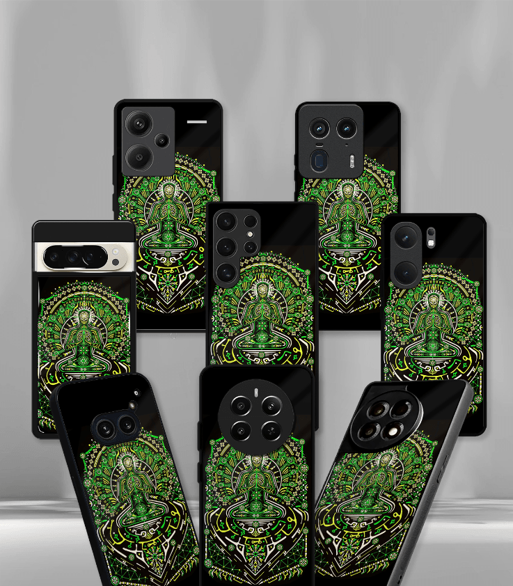 psych trippy premium glossy case compatible for every phone models.