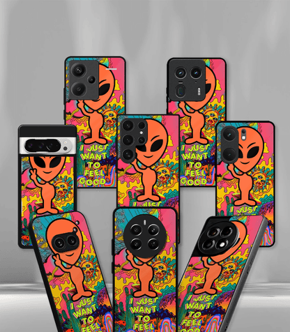 Psych Trippy Premium Glossy Case compatible for every phone models.