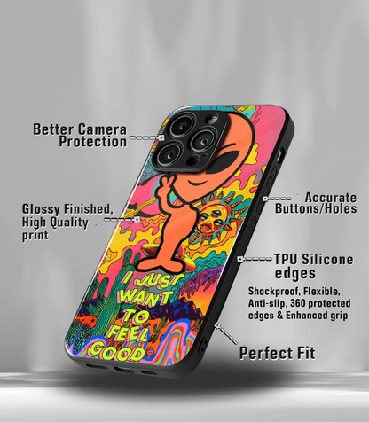 Psych Trippy Premium Glossy Case compatible for every phone models.