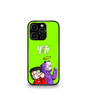 Yeh Green Psych Trippy Premium Glossy Case.