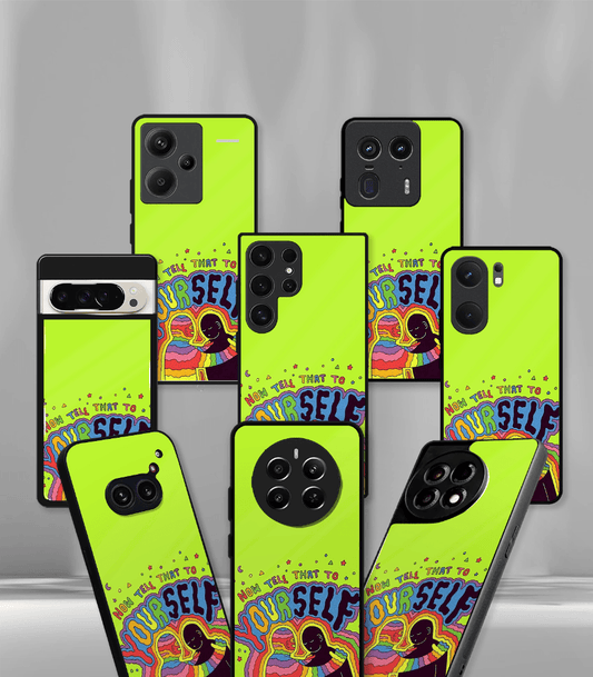Yourself as Psych Trippy Premium Glossy Case.
