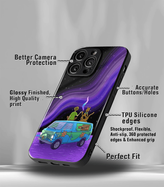 Psych Trippy Premium Glossy Case compatible for every phone models.