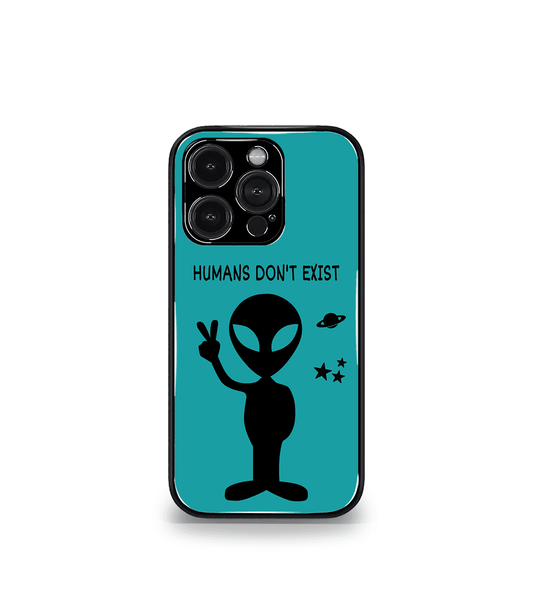 Humans don’t exist Psych Trippy Premium Glossy Case.