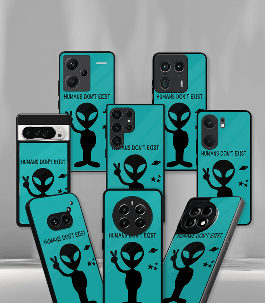 Humans don’t exist Psych Trippy Premium Glossy Case.