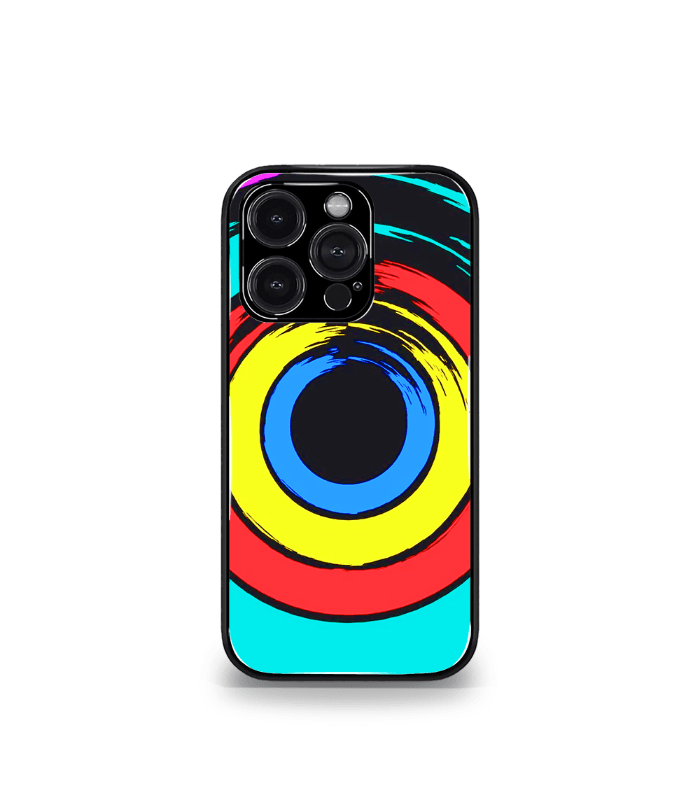 abstract & quirky pattern premium glossy phone case