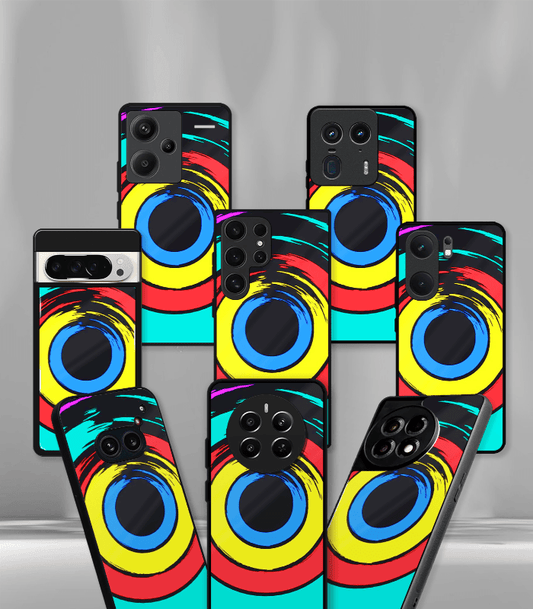 Abstract & Quirky Pattern Premium Glossy Phone Case