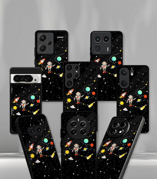 Astronaut Premium Glossy Phone Case.