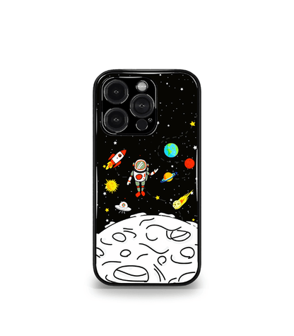 Astronaut Premium Glossy Phone Case.