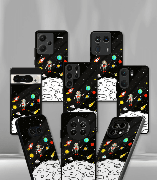 Astronaut Premium Glossy Phone Case.
