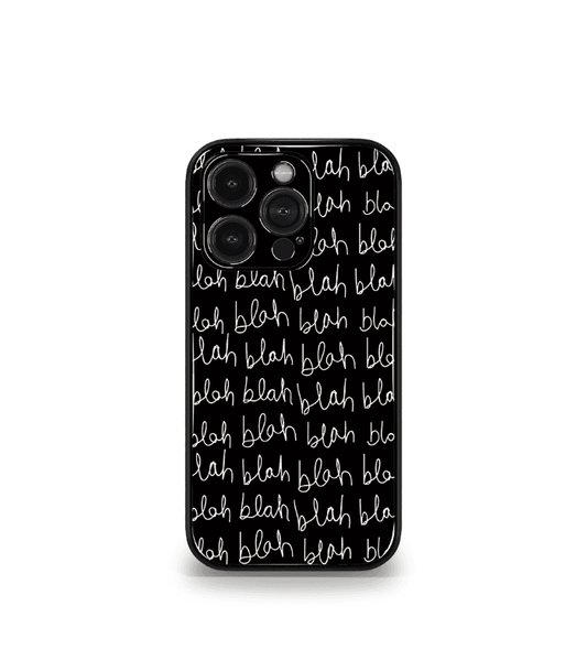 Blah Blah Patternic Premium Glossy Phone Case