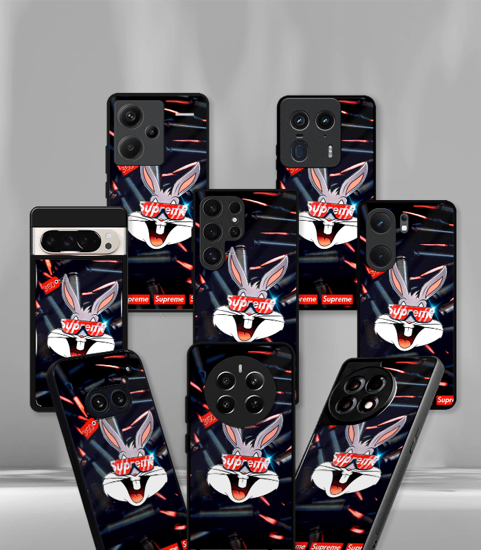 abstract & quirky pattern premium glossy phone case