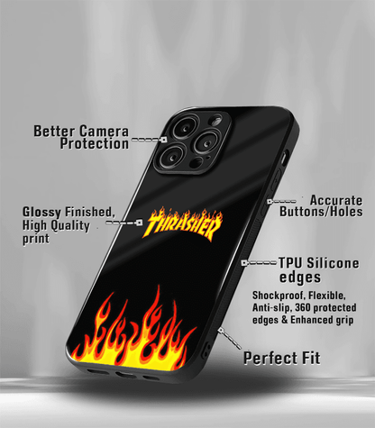 Thrasher Premium Glossy Phone Case