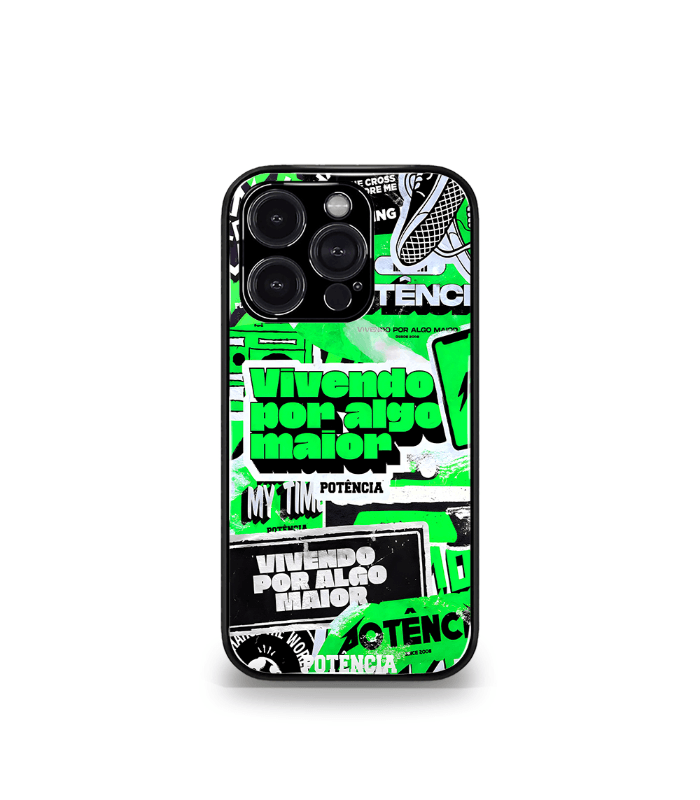 abstract & quirky pattern premium glossy phone case