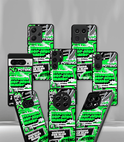 Abstract & Quirky Pattern Premium Glossy Phone Case