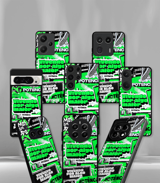 Abstract & Quirky Pattern Premium Glossy Phone Case