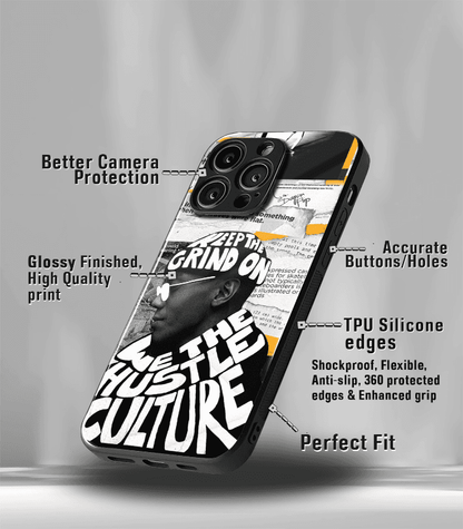 Hustle Culture Premium Glossy Phone Case