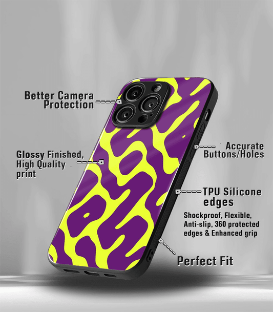 Abstract & Quirky Pattern Premium Glossy Phone Case
