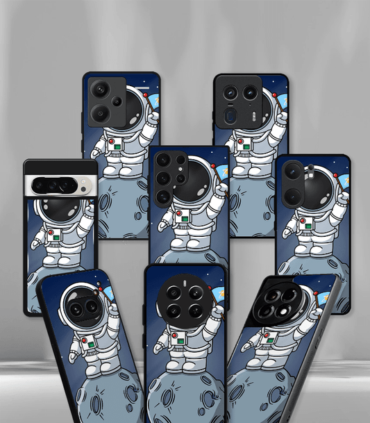 Astronaut Premium Glossy Phone Case