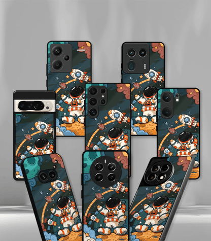 Astronaut Premium Glossy Phone Case