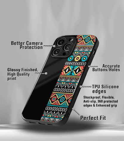 Abstract & Quirky Pattern Premium Glossy Phone Case