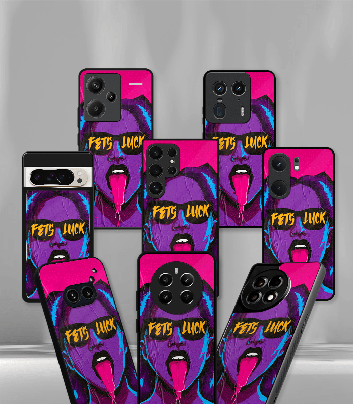 fets luck premium glossy phone case
