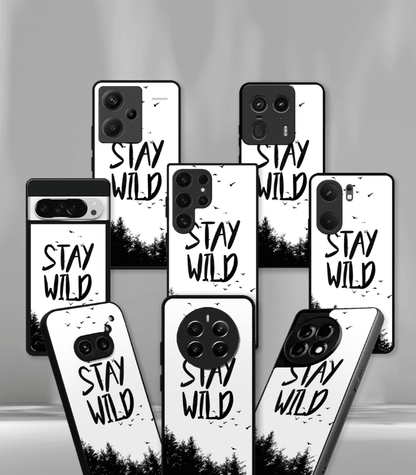 Stay wild Premium Glossy Phone Case