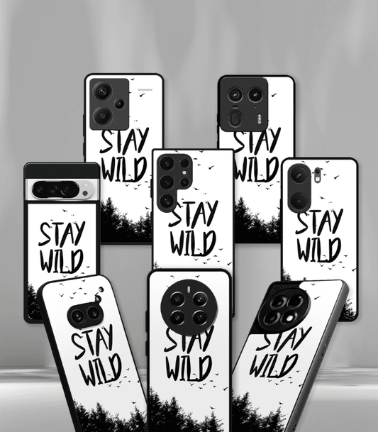 Stay wild Premium Glossy Phone Case