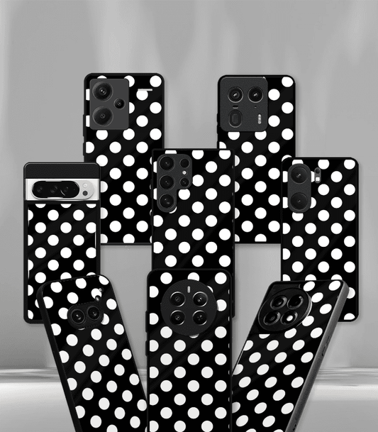 Polka Dots Premium Glossy Phone Case