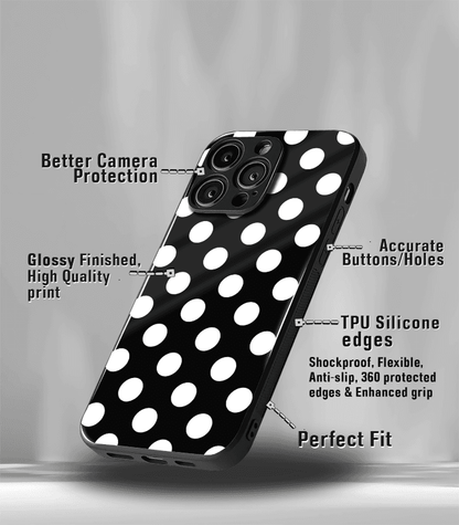 Polka Dots Premium Glossy Phone Case