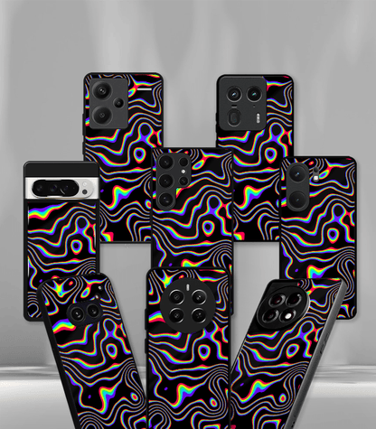 Abstract & Quirky Pattern Premium Glossy Phone Case