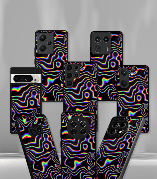 Abstract & Quirky Pattern Premium Glossy Phone Case